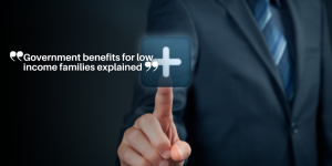 Government benefits for low income families explained ny
