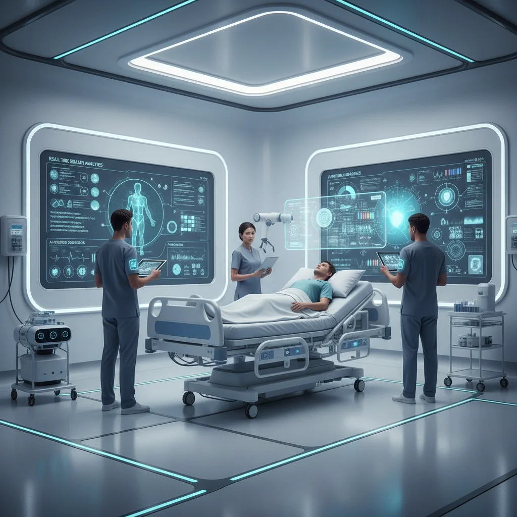 Hospital inteligente con herramientas de diagnóstico de IA en España