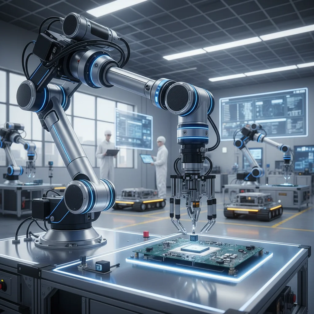 Achieving 30% Efficiency: Advanced Robotics in US Manufacturing by 2026