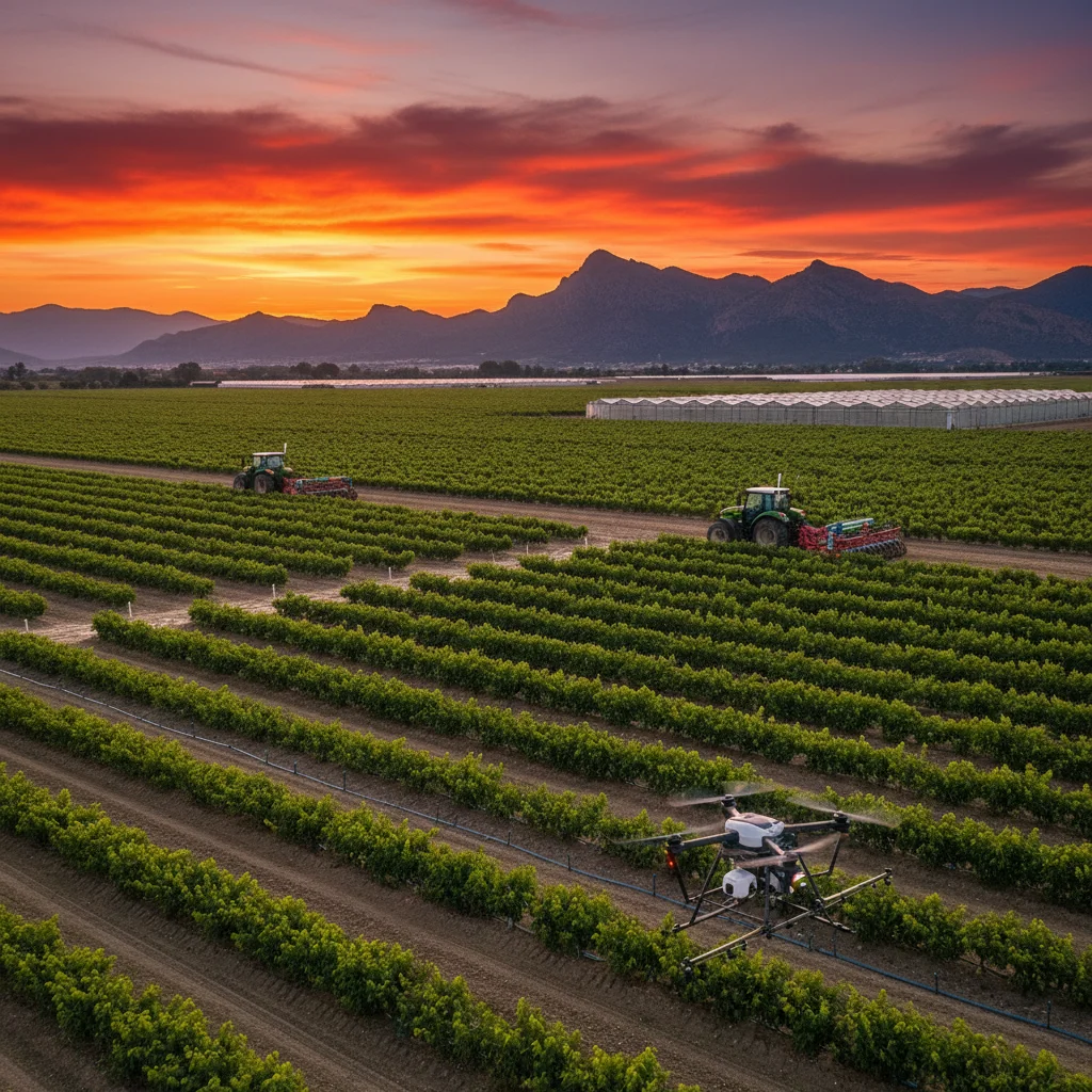 Innovación Agrícola Sostenible en España: Hacia un Aumento del 18% en la Producción para 2026