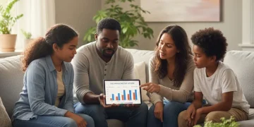 Navigating 2026 Health Insurance: Key Changes for U.S. Families Family reviewing 2026 health insurance options on a tablet