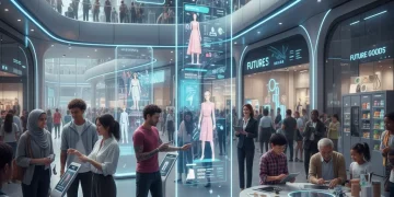 Consumer Behavior 2026: 5 U.S. Trends Reshaping Retail and Services Diverse consumers engaging with future retail technology