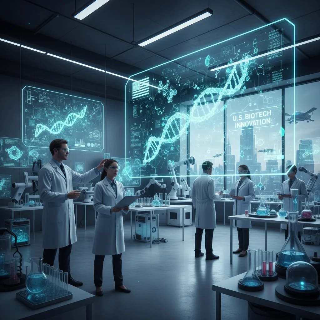 Biotech Innovations: Revolutionizing US Healthcare by 2027