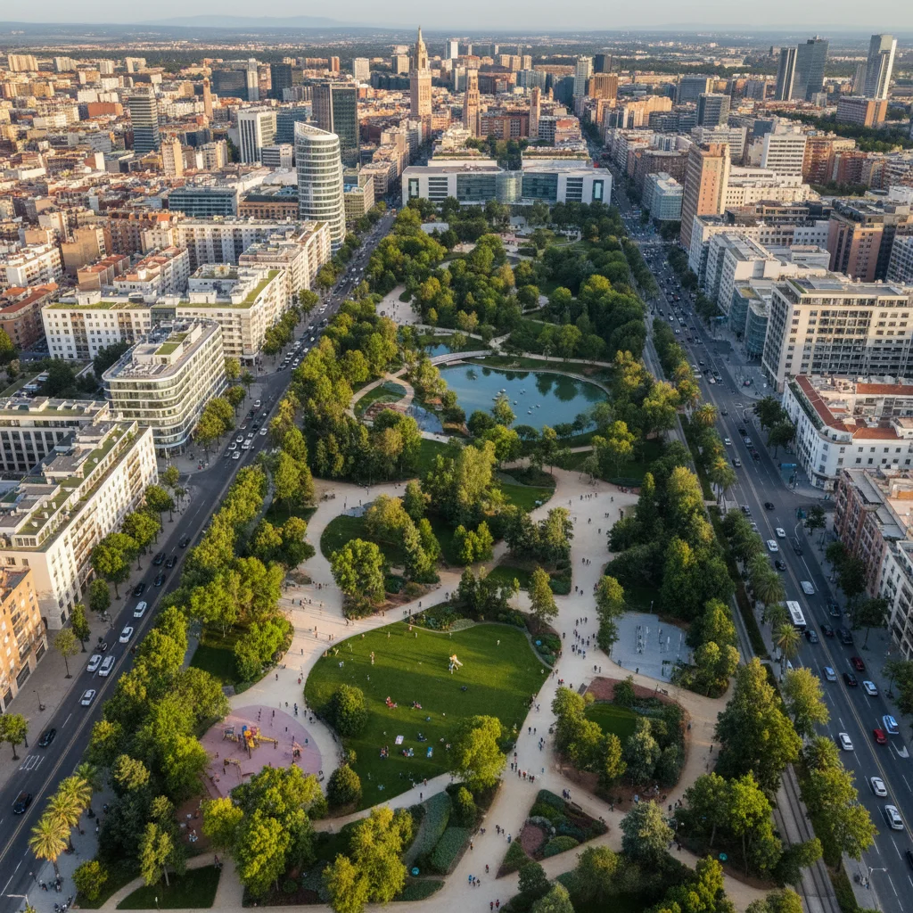 Espacios Verdes Urbanos España: Salud y Bienestar en Auge