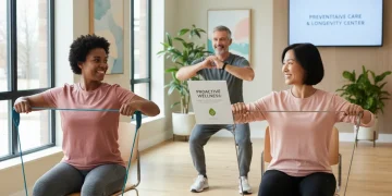 Preventative Care 2026: 6 Essential Screenings for U.S. Adults Over 40 Group of adults over 40 proactively engaging in preventative care discussions with a healthcare professional in 2026.