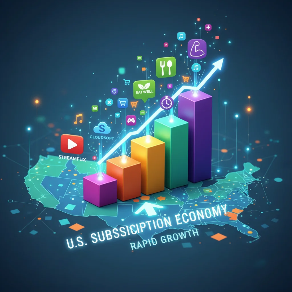 Subscription Economy Growth: U.S. Business Models Soar 25% by 2026
