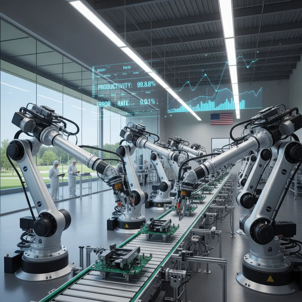 Automation in U.S. Manufacturing: Predicting a 20% Productivity Boost by 2026