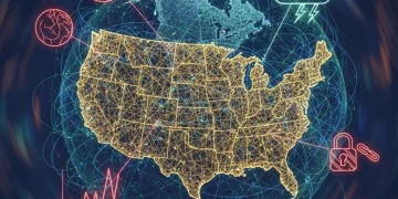 Global supply chain network facing critical risks by 2026, illustrating resilience